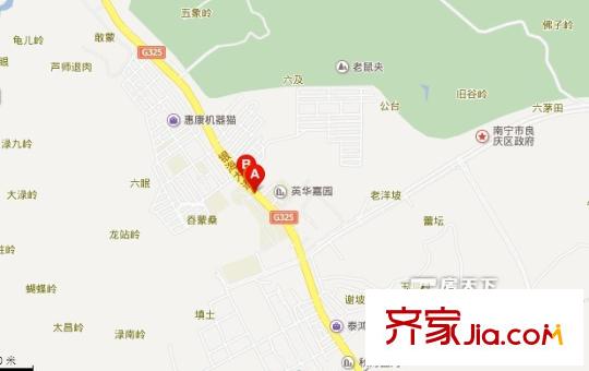 金地花園交通圖