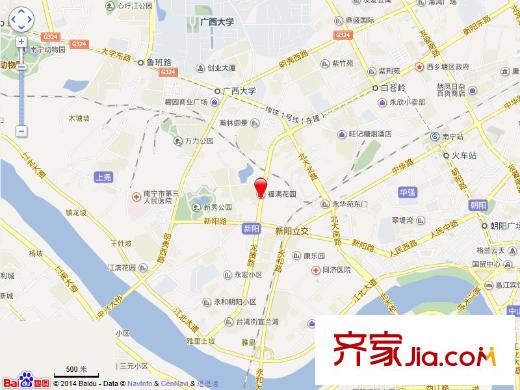 福滿花園交通圖