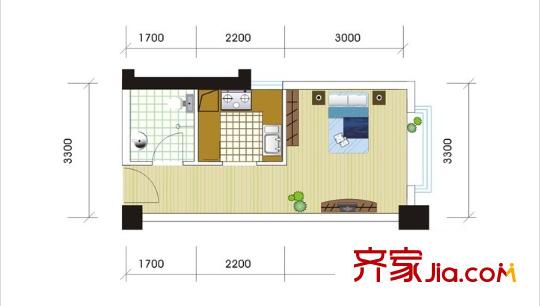 大地華城戶型圖