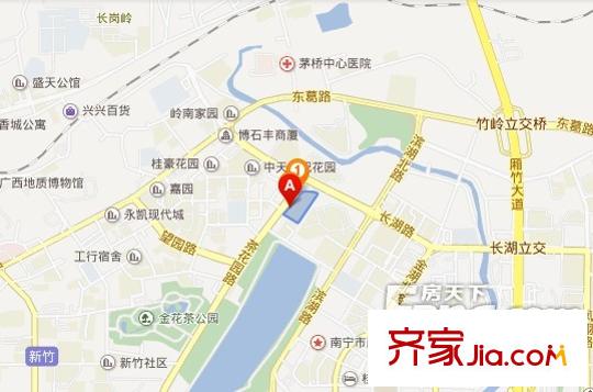 南湖碧園交通圖
