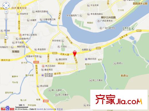 陽光新城交通圖