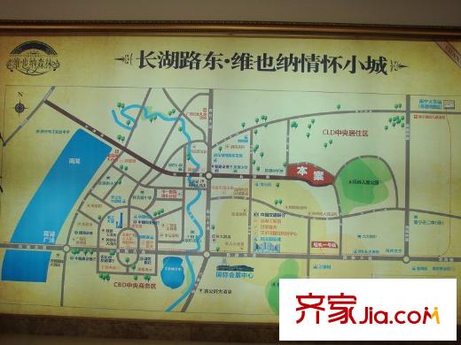 維也納森林交通圖區(qū)位圖