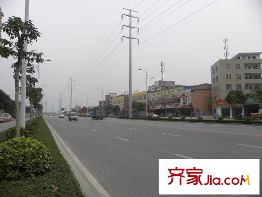 瀚林華府配套圖周邊道路1