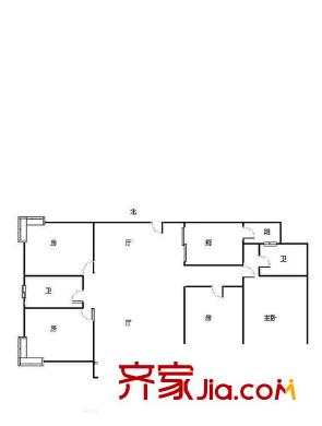 棕櫚灣 4室 戶型圖