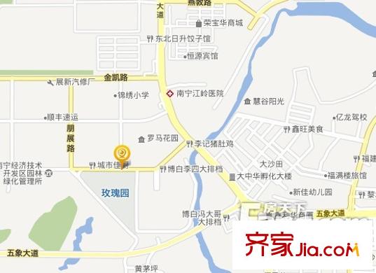 玫瑰園交通圖 