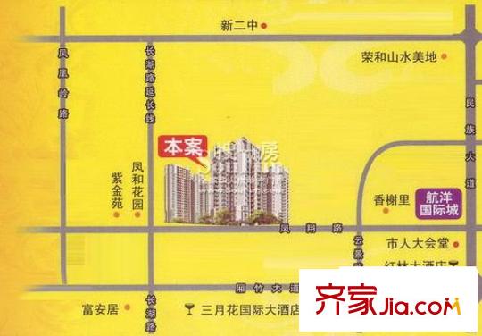 金碧花園交通圖