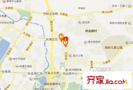 保利鳳翔花園交通圖