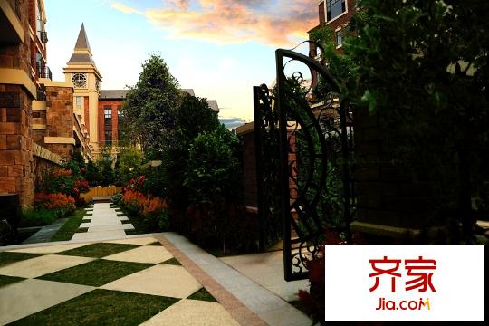 中房翡翠灣翡翠灣入戶花園實(shí)景（2015-11-24）