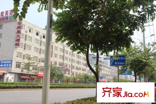 月湖國際銀海大道（攝于2013-1-2）