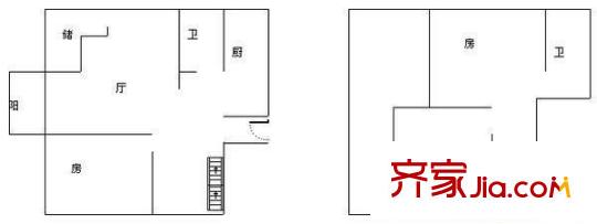 南湖碧園 4室 戶型圖
