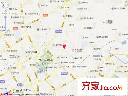 同和華彩美地交通圖