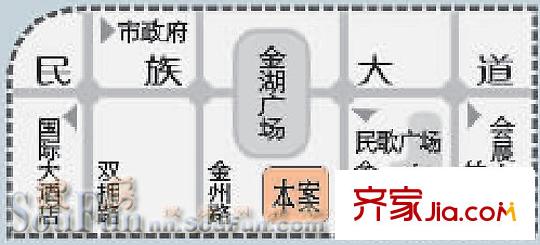 城市花園交通圖