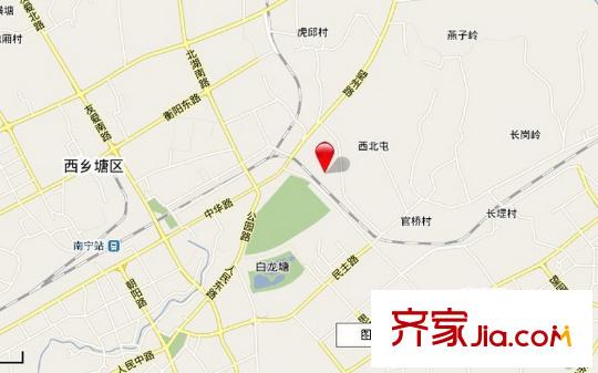 欣隆盛世觀邸電子地圖