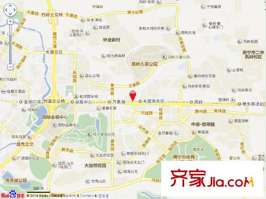 德瑞花園交通圖