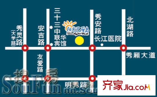 棕櫚灣交通圖