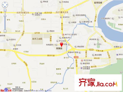 玫瑰園交通圖