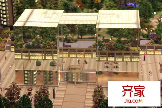 榮和公園大道沙盤時代中心實景（2015-10-12）