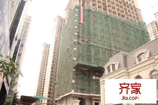 龍光君御華府6號(hào)樓落架(2015-09-24)