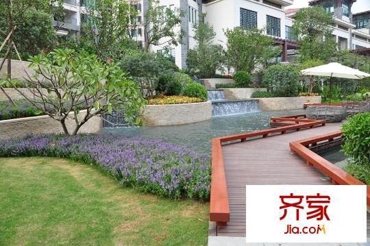 華發(fā)國賓壹號園林水景(2015-11-01)