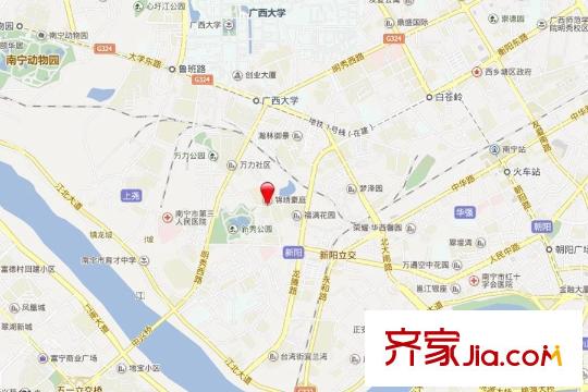 錦秀豪庭電子地圖