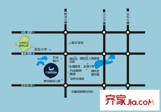 月湖國際區(qū)位圖