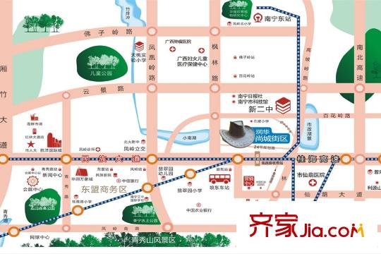 潤華?尚城街區(qū)區(qū)位圖