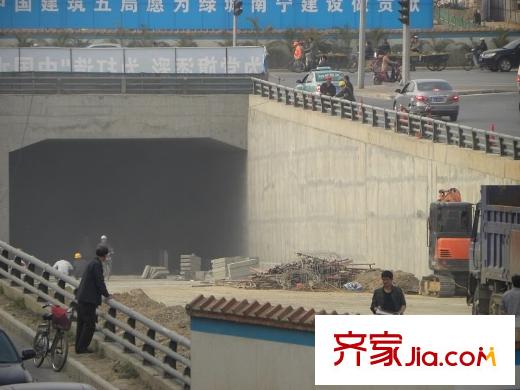南湖名都廣場周邊南湖隧道工程