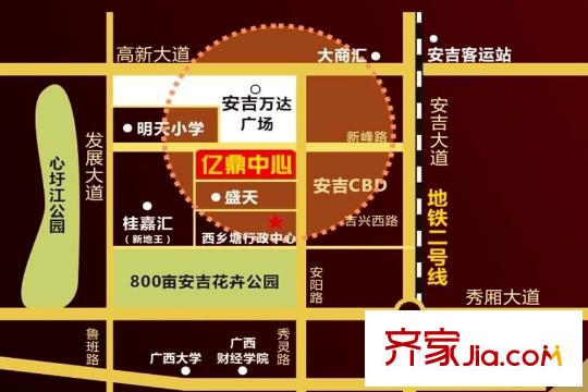億鼎中心交通圖