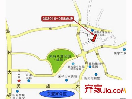 保利童心緣區(qū)位圖