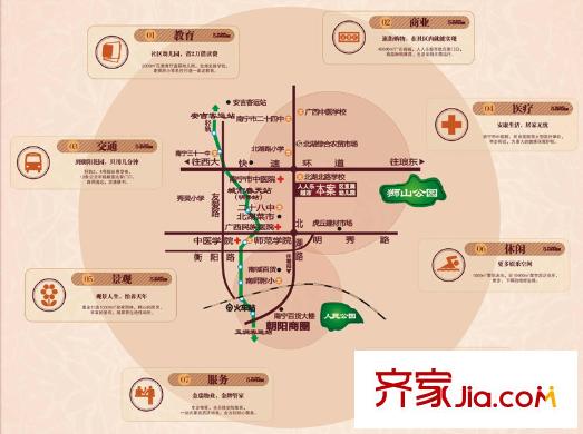 云星城市春天周邊