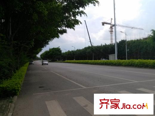 華發(fā)國賓壹號荔濱大道實景拍攝
