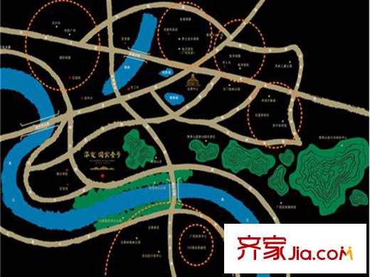 華發(fā)國(guó)賓壹號(hào)區(qū)位圖