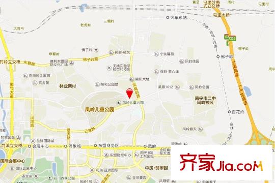 榮和公園尊府電子地圖