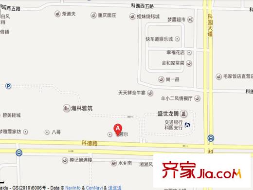 瀚林君庭交通區(qū)位圖
