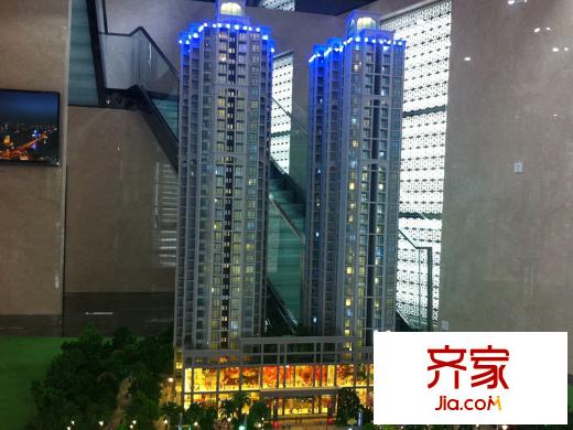 嘉印象沙盤(pán)模型（攝于2012-8）