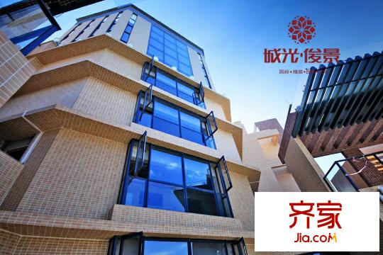 城光俊景社區(qū)樓棟實景（2015-05-07）