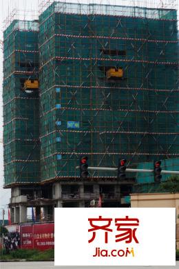 瀚林名門10號(hào)樓工程進(jìn)度(2015-9-8)