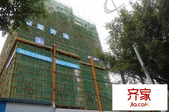 盛天青山郡3號(hào)樓在建(2015-11-11)