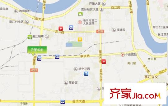 云星華府電子地圖