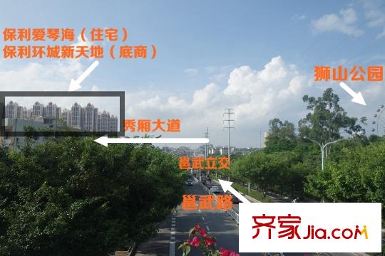 保利愛琴海周邊路況（2015-9）