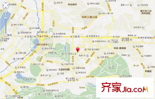 天健國(guó)際公館電子地圖