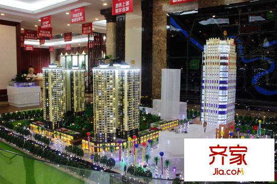 振寧星光廣場沙盤實景(2015-12-13)