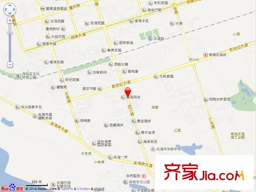 盛世恒業(yè)怡景苑交通圖