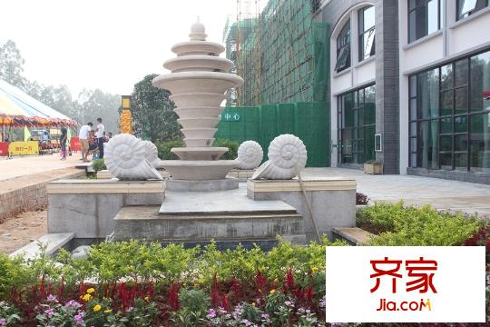 五象麗景噴泉實景(2015-10-1)