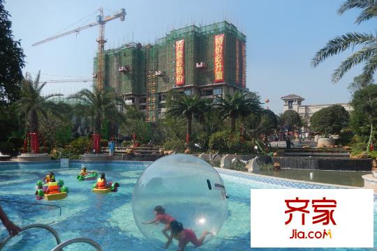 恒大城園林實(shí)景(2015-10-17)