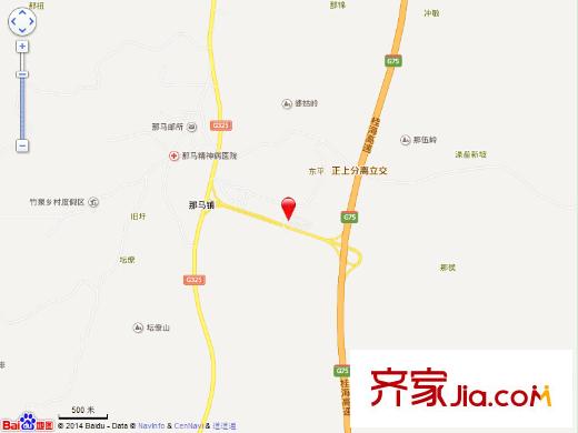 錦龍?zhí)渡角f交通圖 
