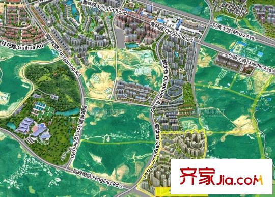 恒大蘋果園交通