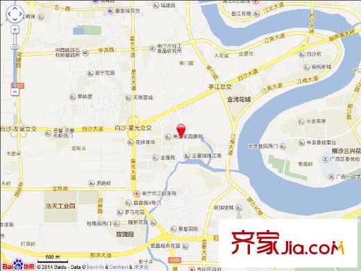 金凱苑交通圖
