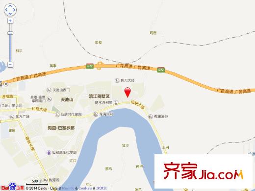 碧麗山莊交通圖