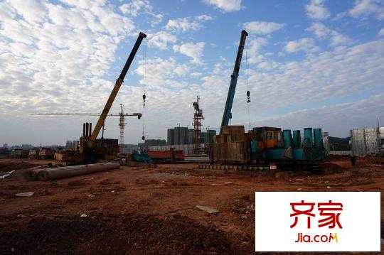 碧桂園?天璽灣工地實(shí)景(2015-11-26)